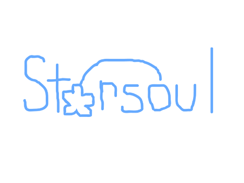 "Starsoul" Scratch Logo Test