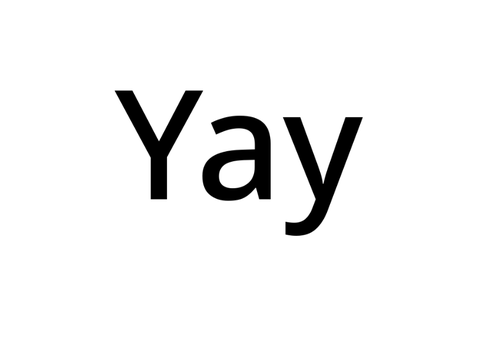 Yay