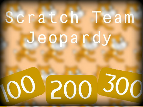 Scratch Team Jeopardy