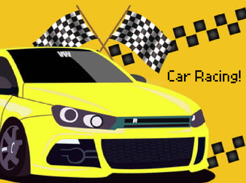 One Player Car Racing!