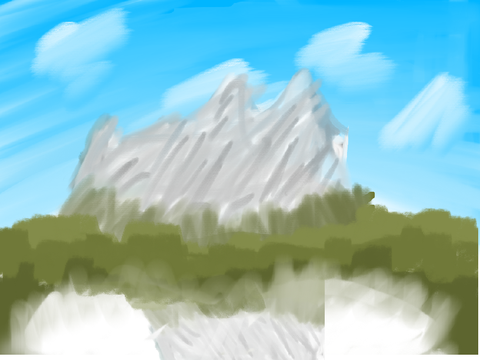 Scenic art work 