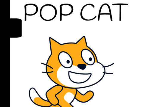 Pop (Scratch) Cat