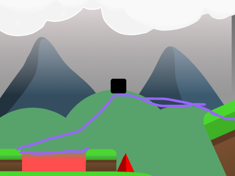Cloudy Day -- A Scrolling Platformer remix