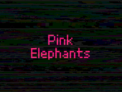 Pink Elephants - Meme Template