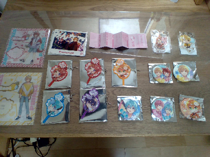 グッズ届いたあああああああああああああ(*´∀｀*)