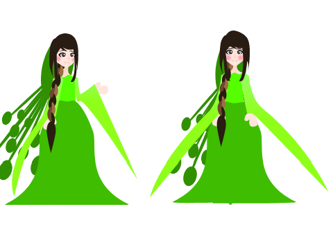 Ivia's Dress (Fanart for Ivia)