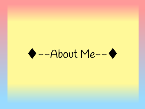 An Intro to Me