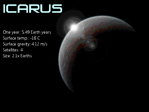 SDS - Planet Icarus