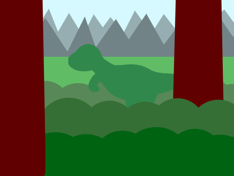Dinosaur Parallax