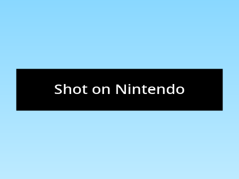Shot on Nintendo