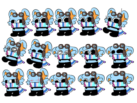 Talk sprites-
