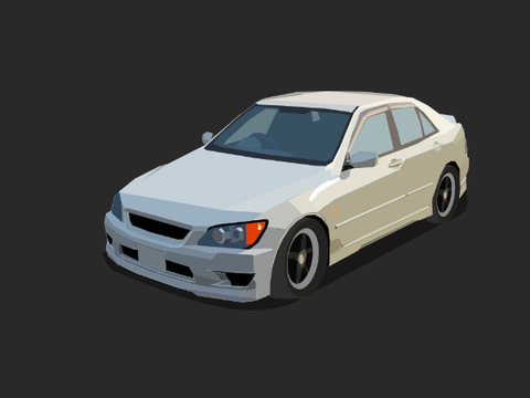 Toyota Altezza Blockshade
