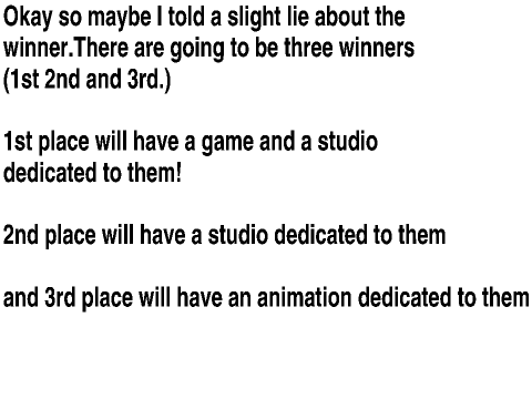 Drawing Competition Winners!!!!!