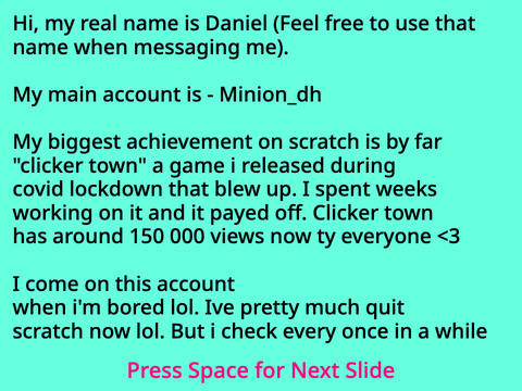 About Me!