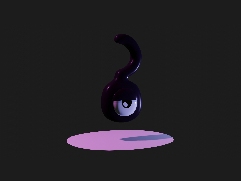∘˚˳° Unown ∘˚˳° 3D model + Animation