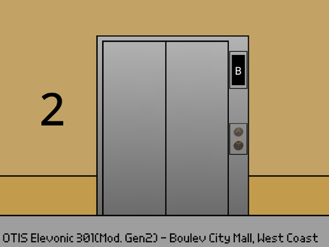 OTIS Elevonic 301(Mod. Gen2) - Boulev City Mall, West Coast
