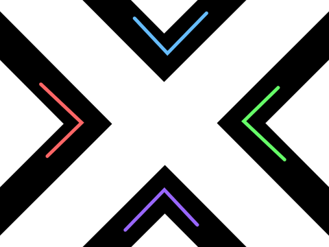 New explosion and inverted chevrons