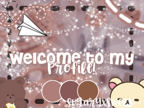 Welcome to my profile!