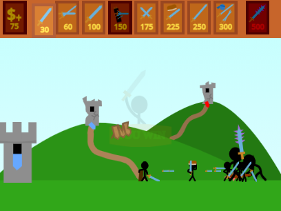STICK WAR But everyone has a sword HACKED