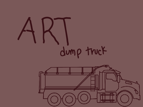art dump truck