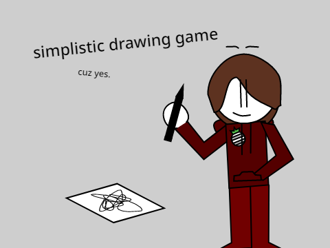 simplistic drawing game