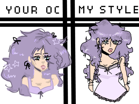 i'll draw your oc in my style