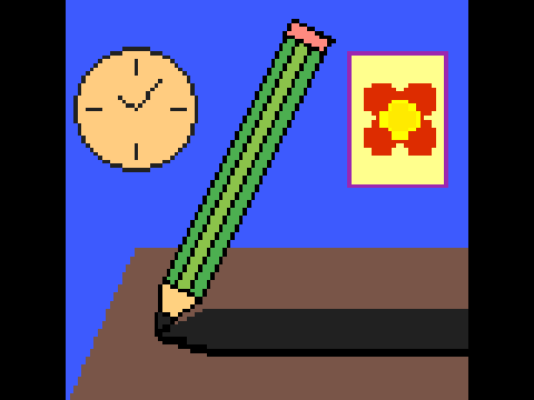 Pencil Pixel Art