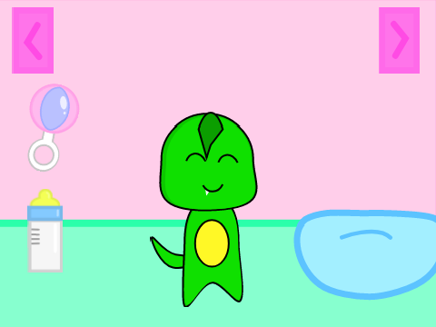 Bebe frutita... Digo BEBE DINO c: