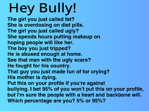 Remix this if you are against bullying remix