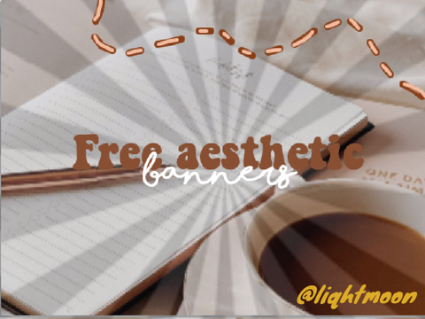 Free Aesthetic Banners!