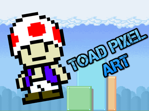 Toad Pixel Art II Selfcreation