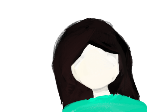 When you start a drawing, but can’t draw a face