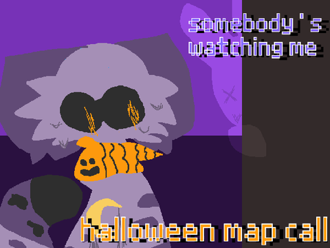 somebody ' s watching me [ open halloween map ]