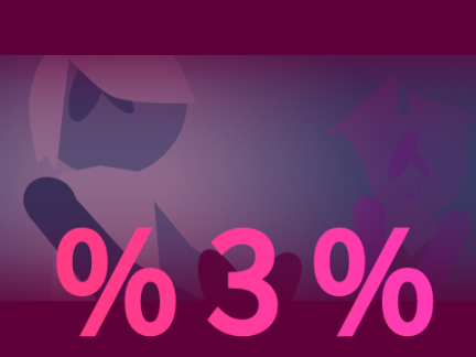 % 3 %