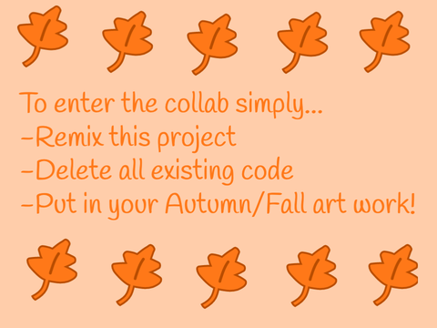 Autumn/Fall Art Collab!