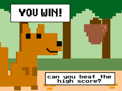 Pixel Squirrel Platformer school version