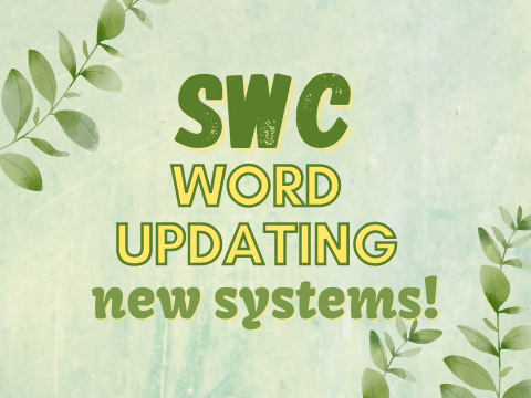 SWC Leaders: New Word Update Systems (nov 21)