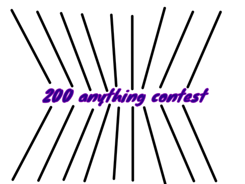 200 anything contest 