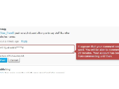 Why Scratch? :(