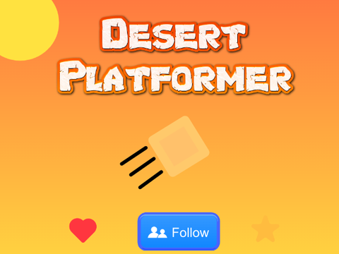 Desert a Scrolling platformer v1.3 #games #art #all