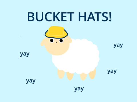 Bucket hats :)