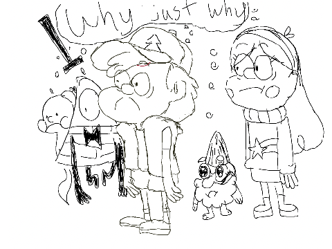 gravity falls fanart