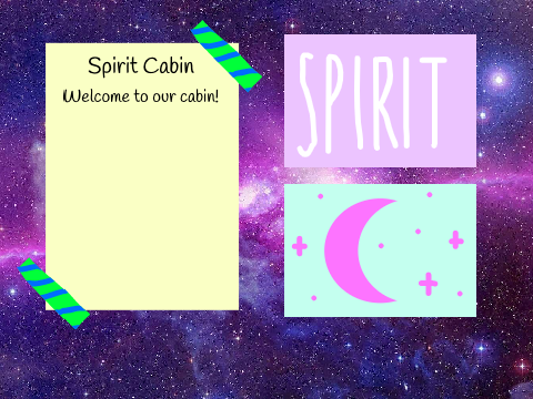 Session 1: Spirit Cabin