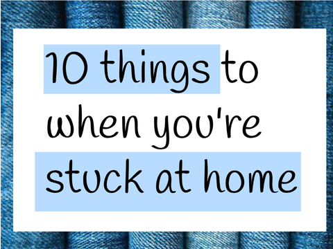 10 things to do when at home ~