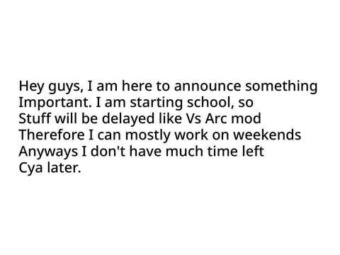 Announcement...