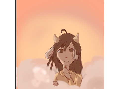 sheep fanart wip? :'D