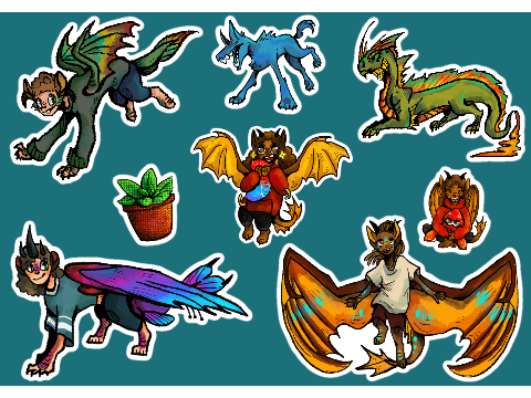 ENERGY BRAIN + STICKERS ❤️