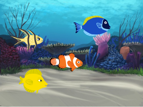 Aquarium game 