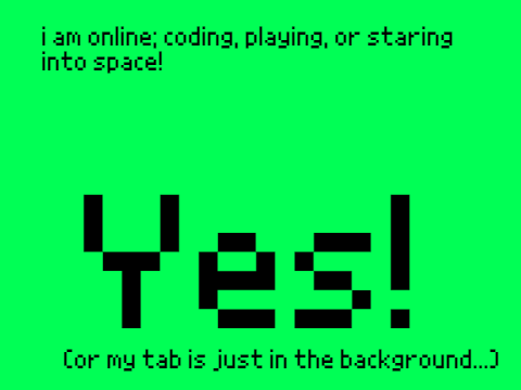 am i online??
