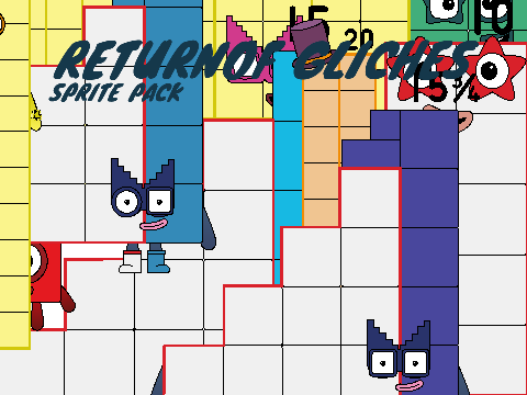 Numberblock Sprite Pack Portal